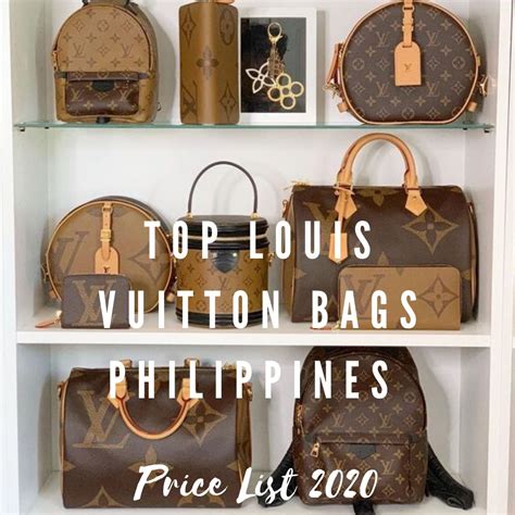 lv bag philippines|Lv Philippines price list.